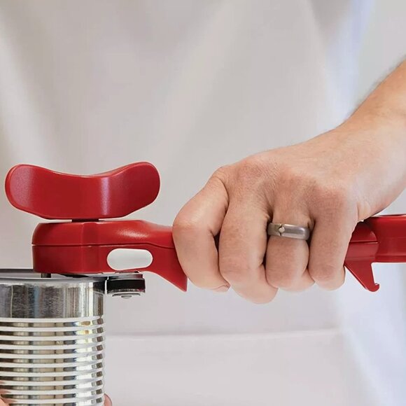 Kuhn Rikon 5-in-1 Master Auto Safety Can Opener NEW RED - Picture 4 of 7